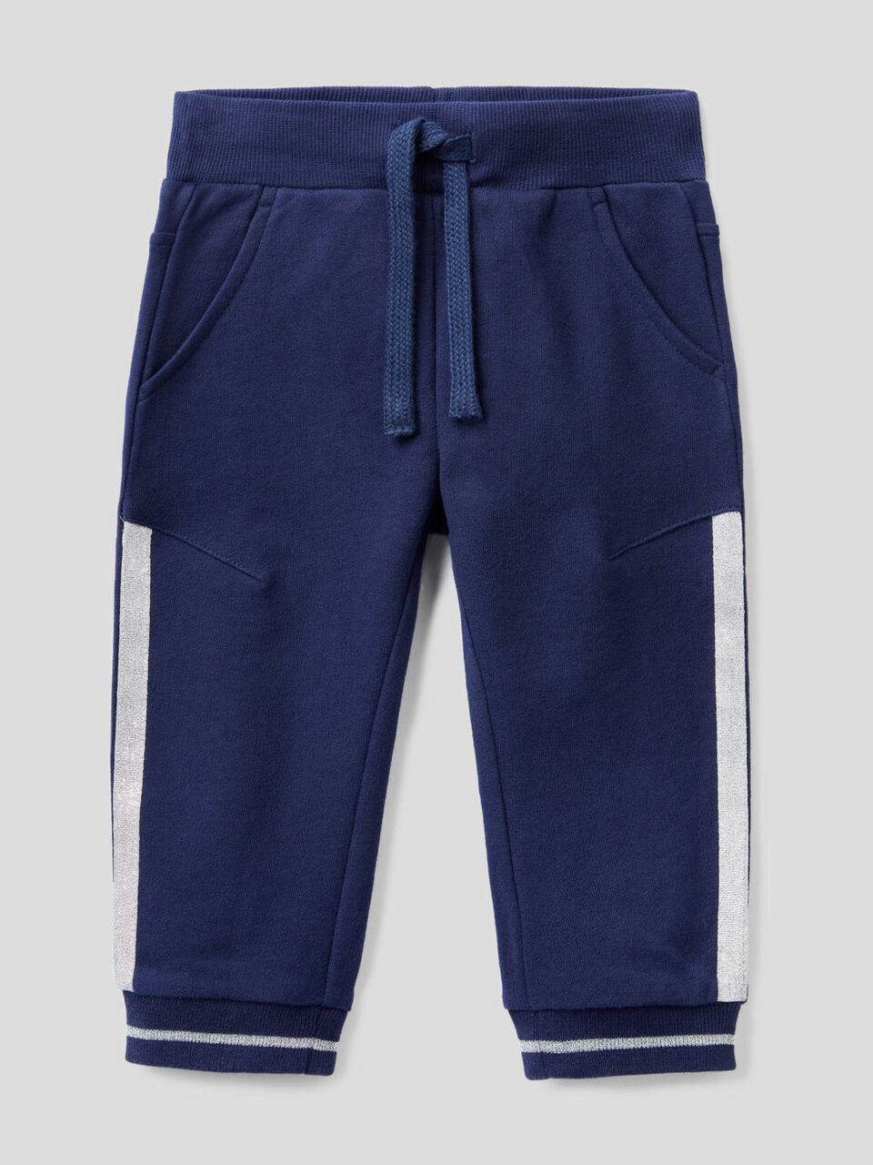 Hose aus Sweatstoff mit Lurex-Details image number 1