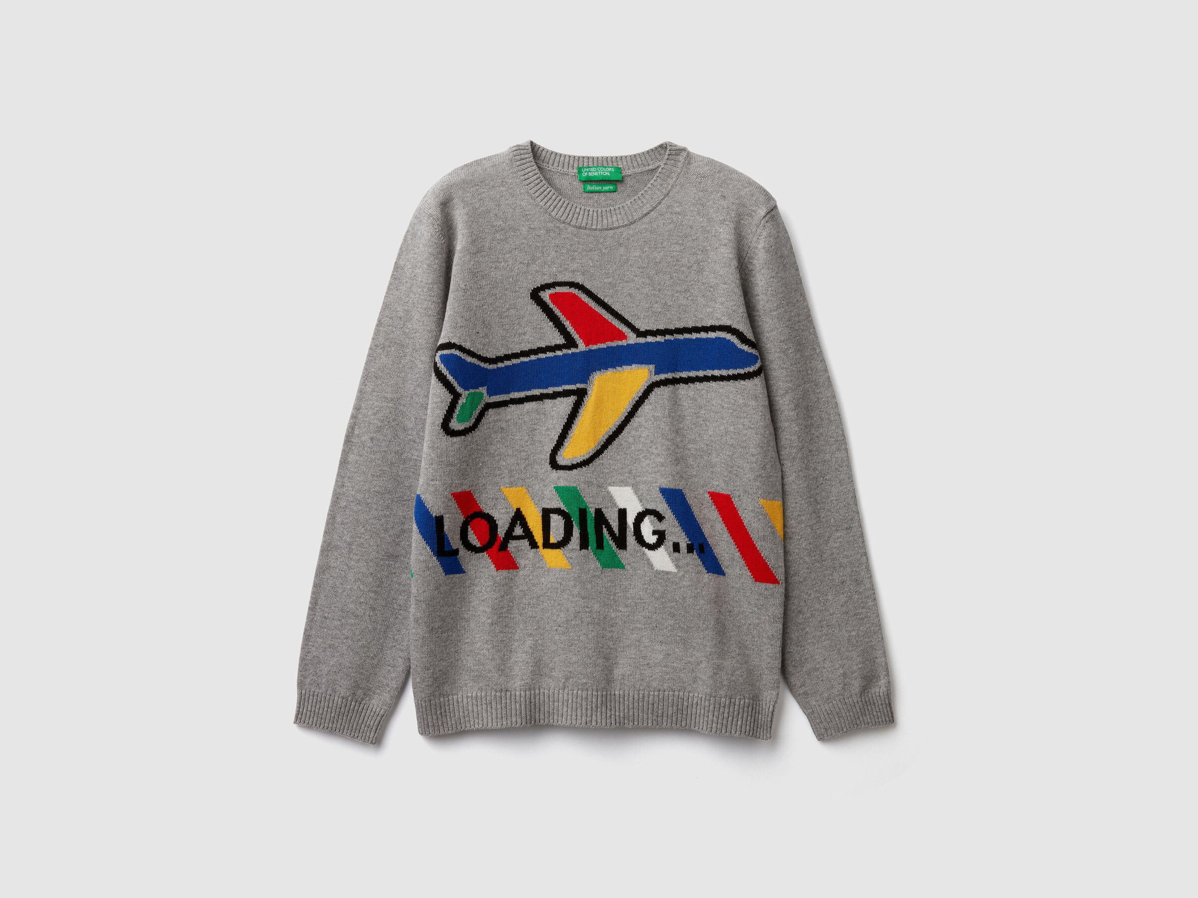 Sweater with inlay image number null