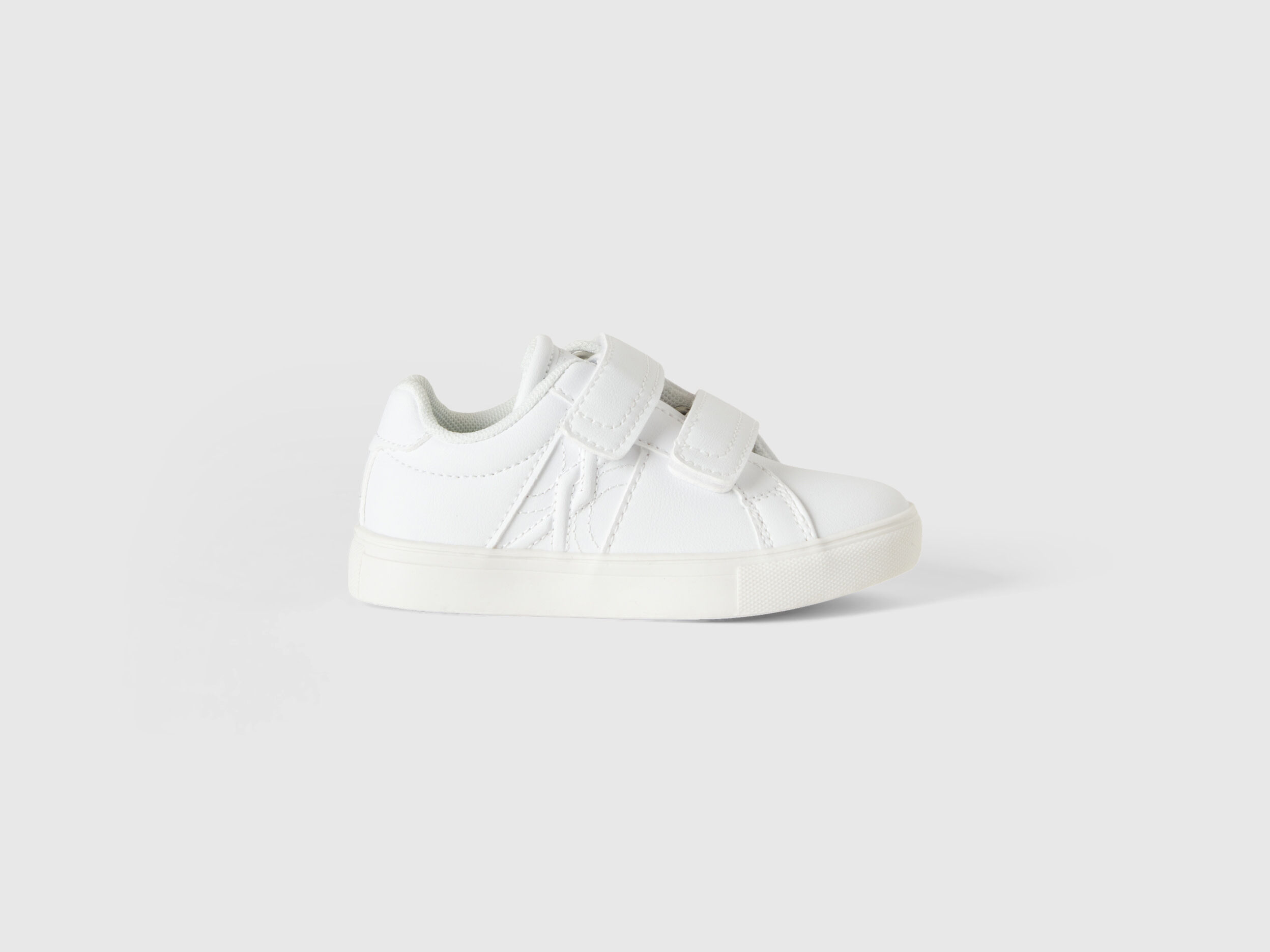 Sneakers basse con logo Bianco Benetton