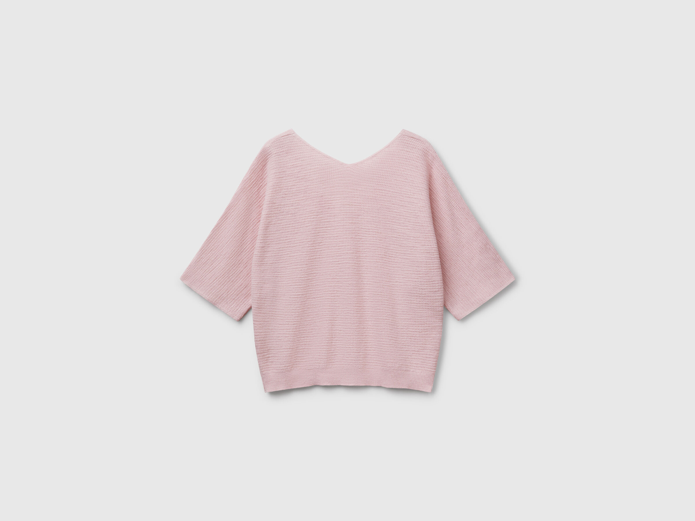 MAGLIA SCOLLO V M/M Donna image number 5