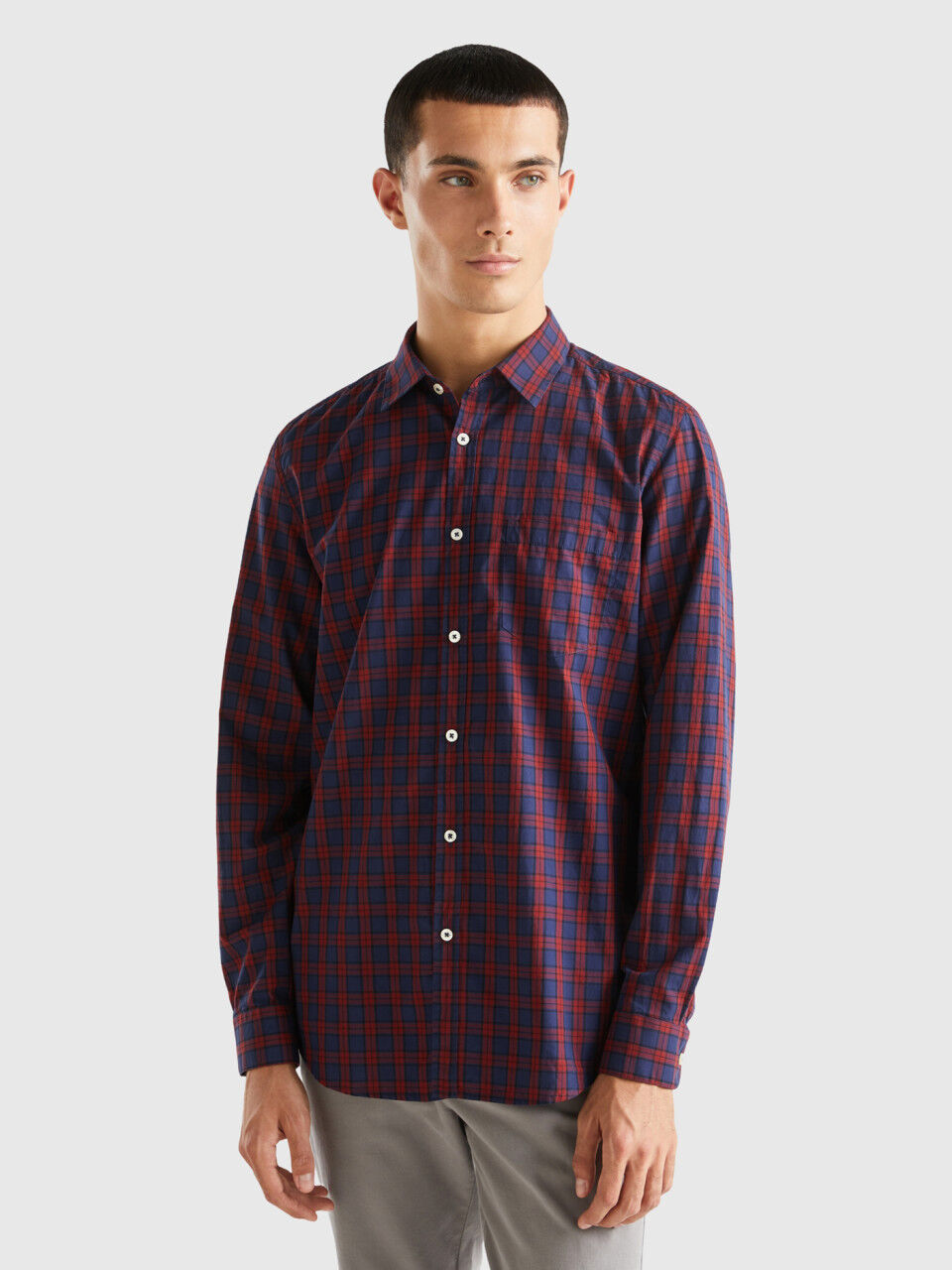 Camicia a quadri uomo sale