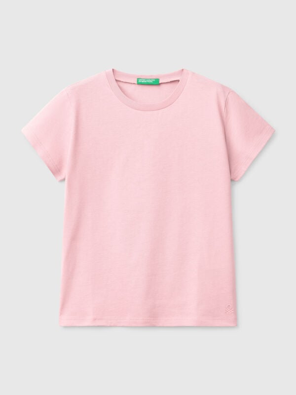 T-shirt in puro cotone Bambina