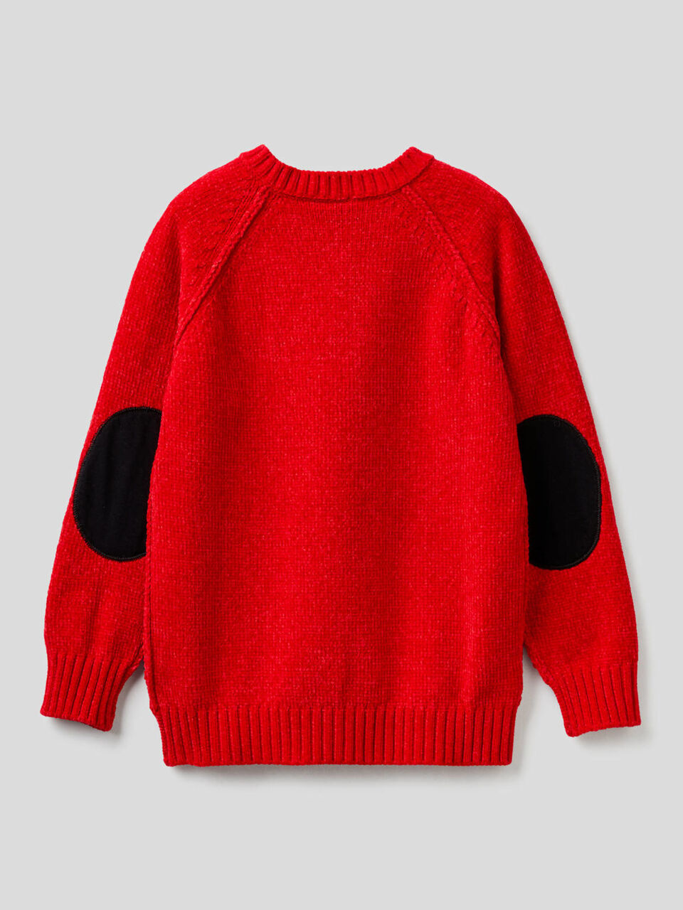 Pull en chenille à détails contrastés image number 2