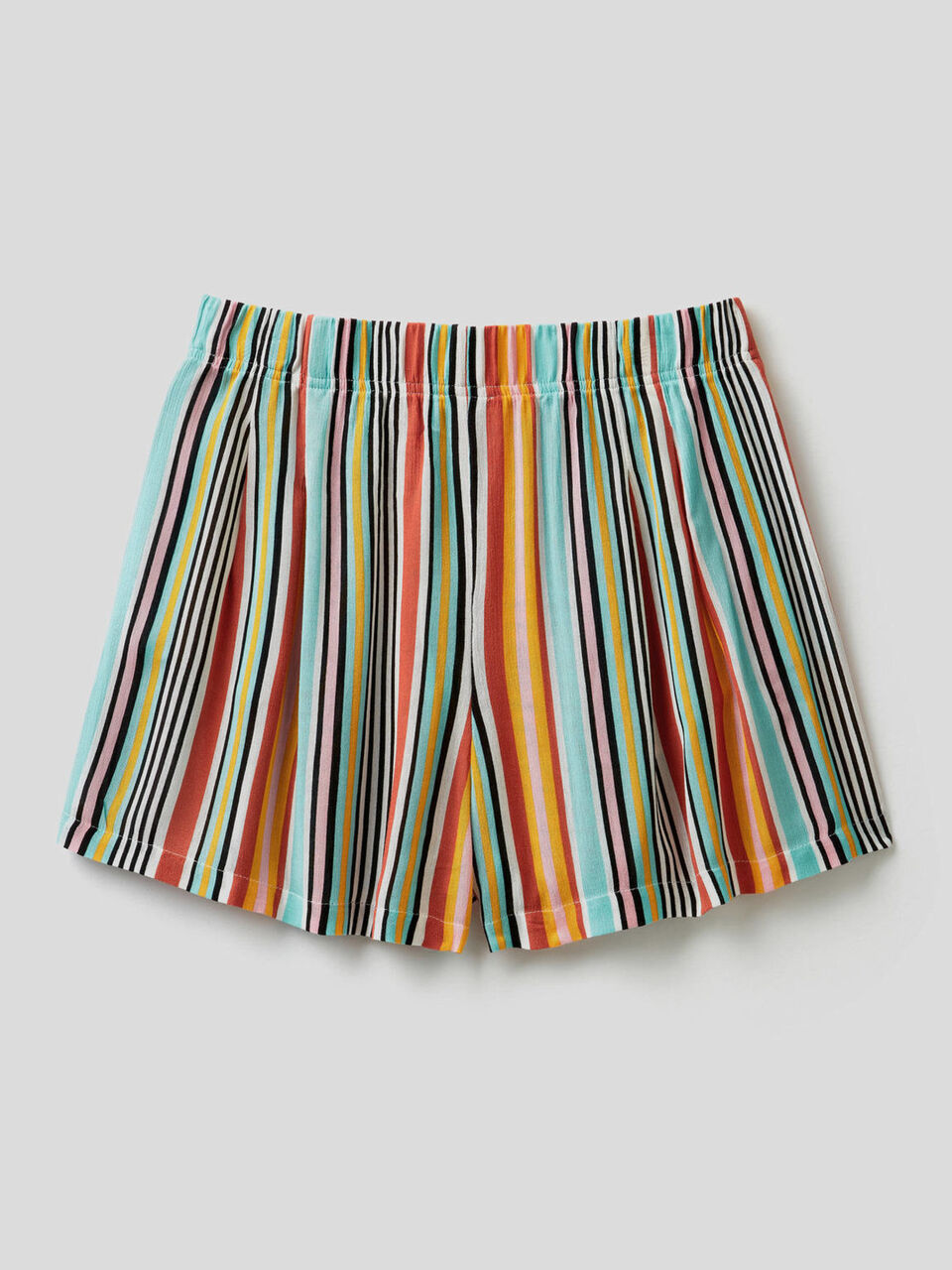Shorts a righe multicolor image number 2