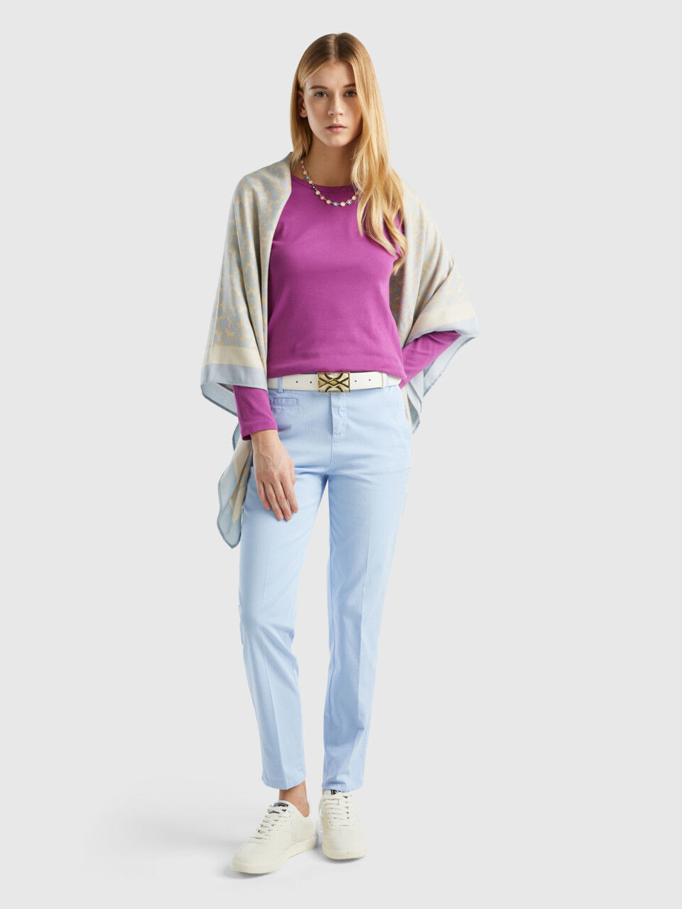 Women s Chino Trousers New Collection 2024 Benetton