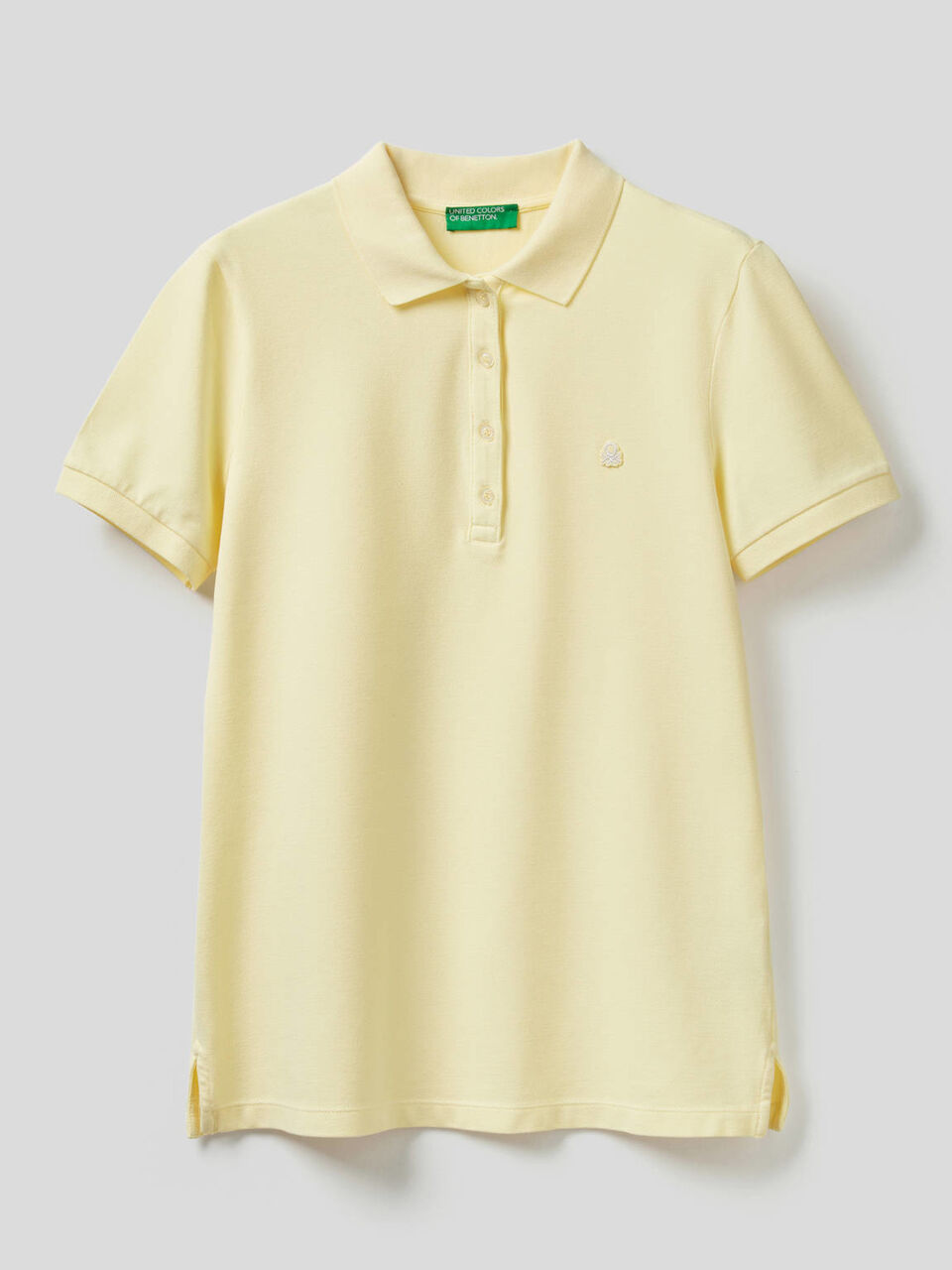 Polo en coton stretch image number 1