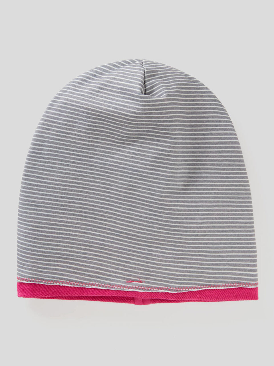 Reversible hat in stretch cotton image number 2