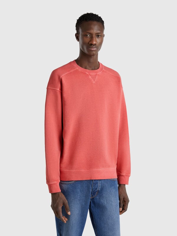 Felpa in cotone  Uomo