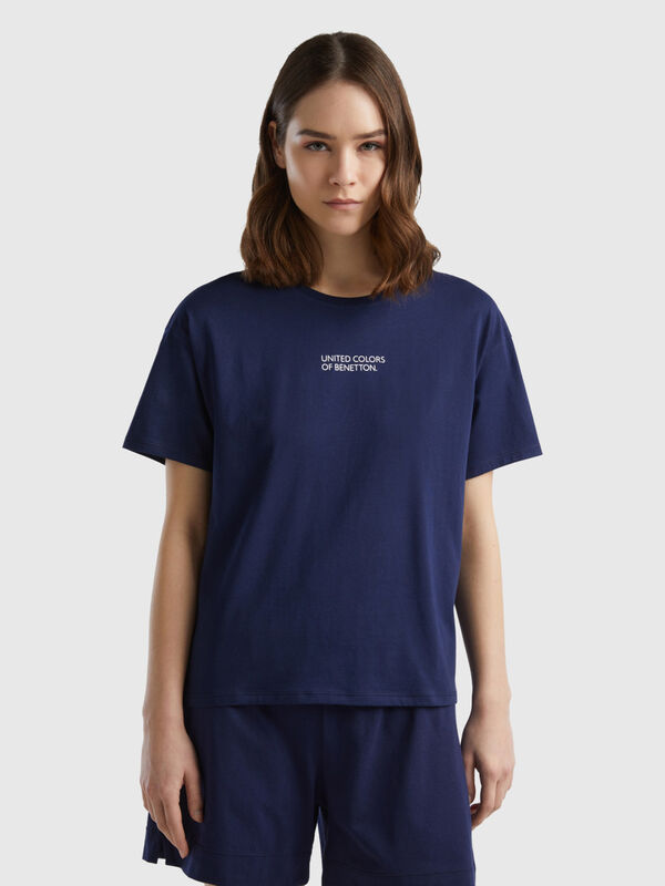 Short sleeve t-shirt with logo Women