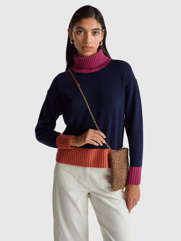 Dolcevita color block Dolcevita color block Donna