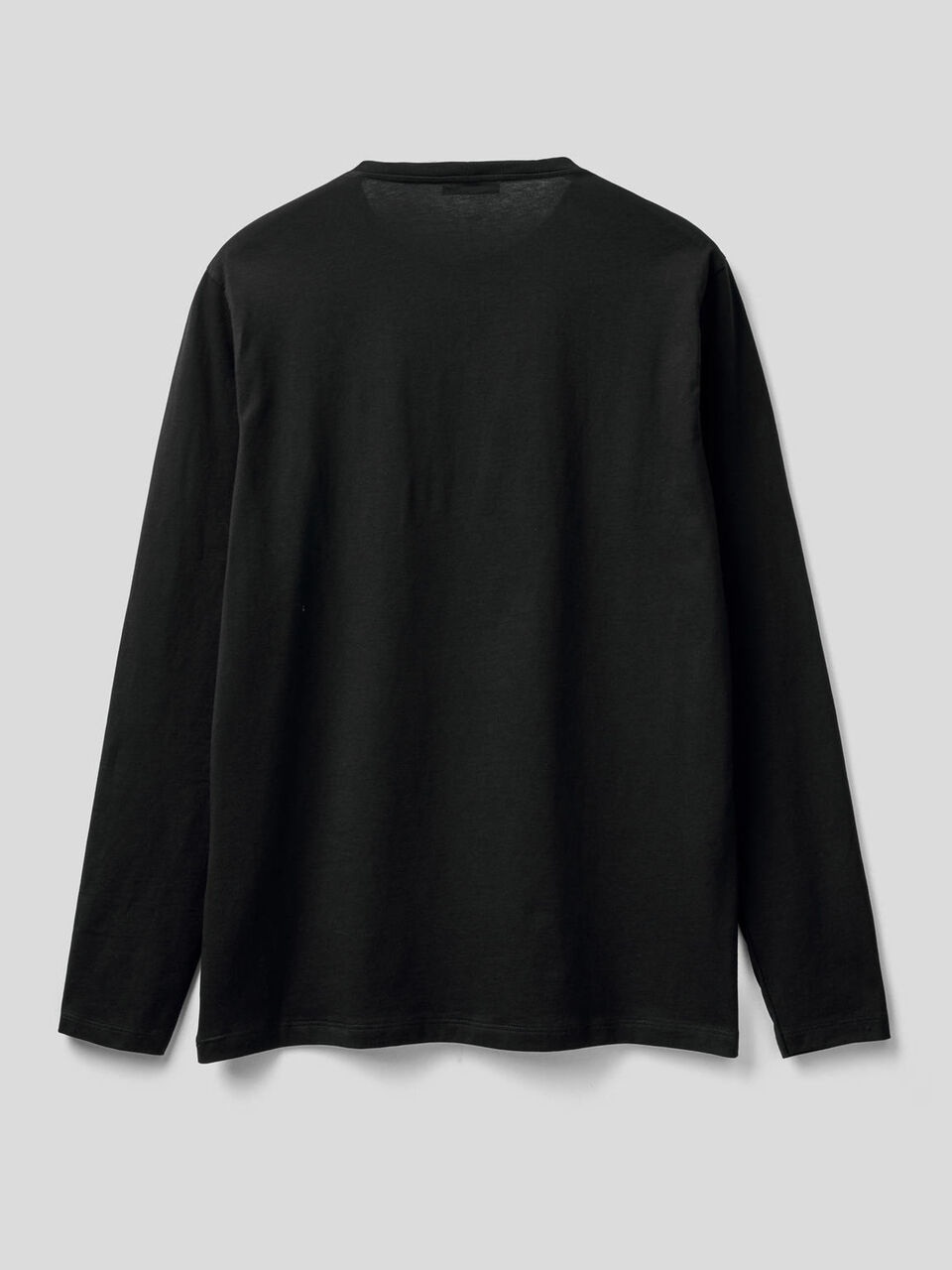 T-shirt manica lunga con stampa logo image number 2