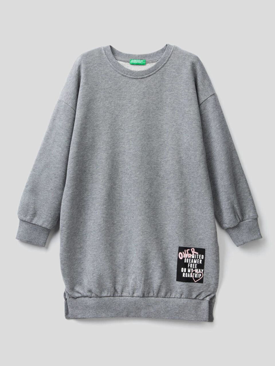 Abito in felpa 100% cotone image number 1