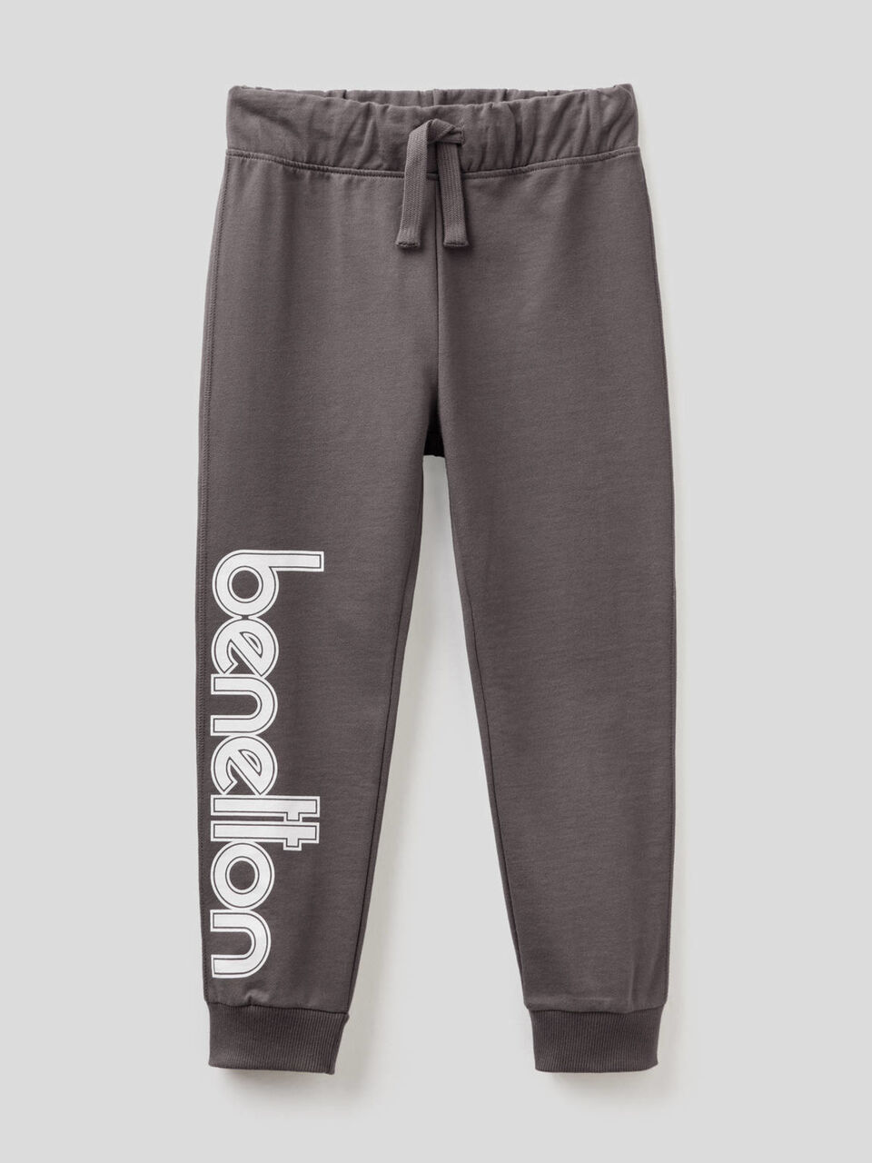 Pantaloni in felpa 100% cotone con logo image number 1