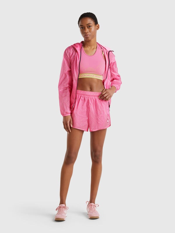 Sportshorts mit recyceltem Stoff Damen