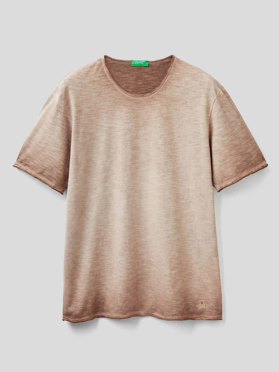 Cotton t-shirt with fade effect image number 1