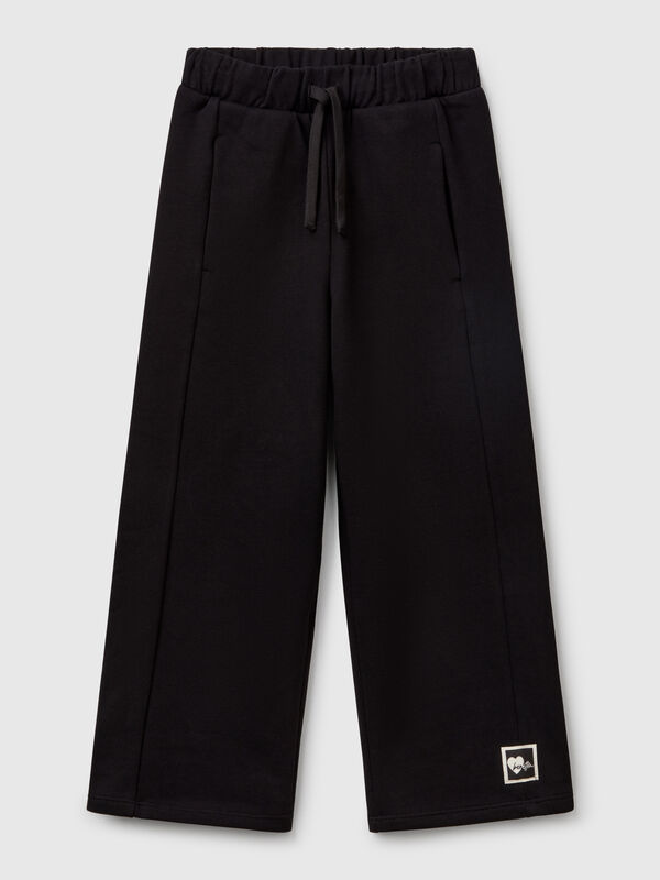 Pantalon polaire coupe large Filles