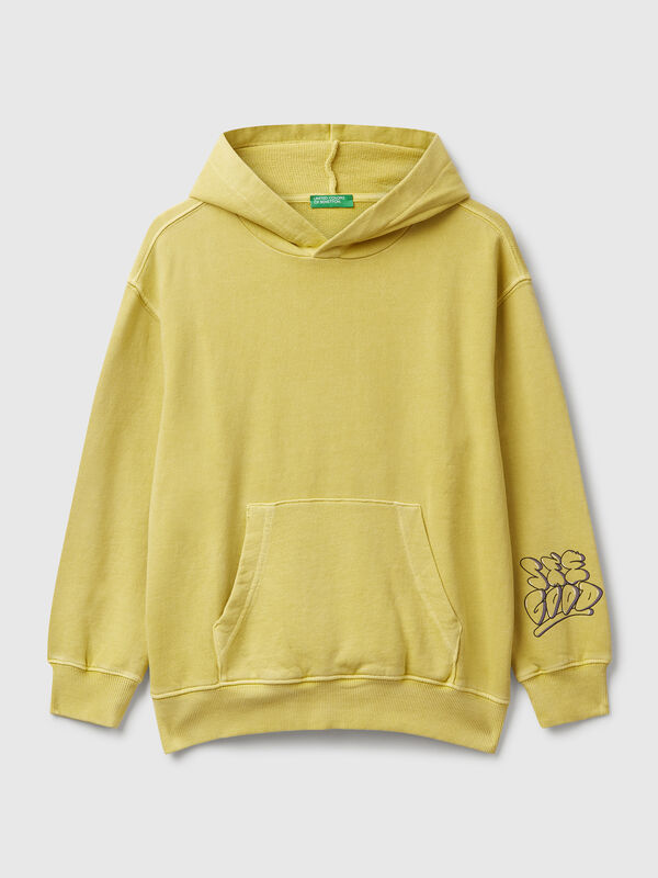Oversized hoodie with print Junior Boy
