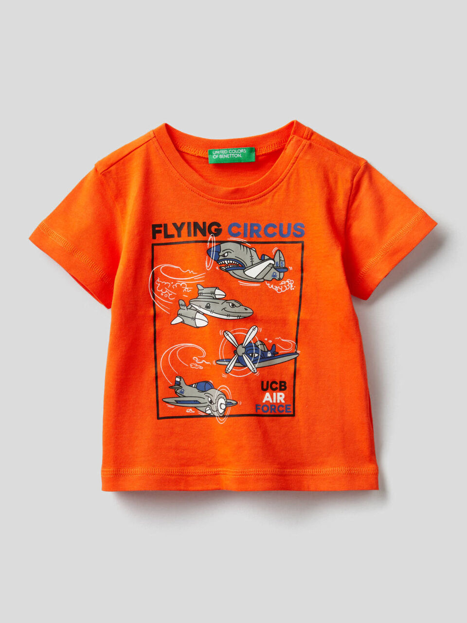 T-Shirt aus reiner Baumwolle mit Print image number 1