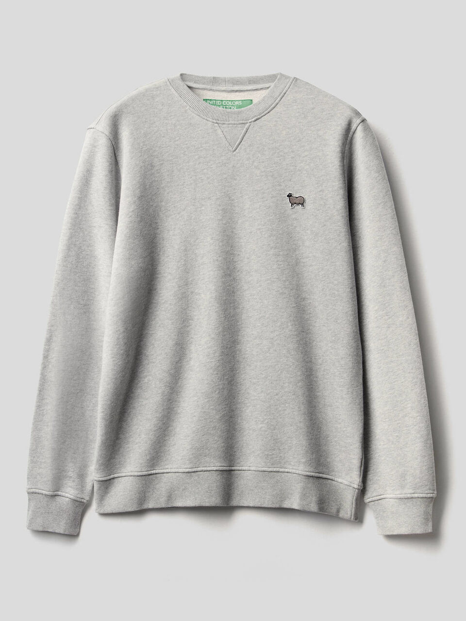 Einfarbiges Sweatshirt aus Bio-Baumwolle image number 1