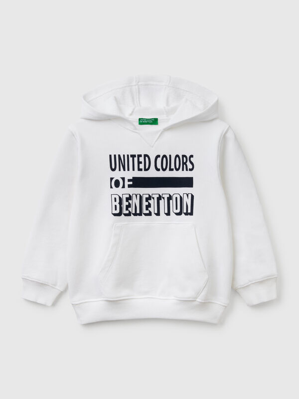 Felpa con cappuccio 100% cotone Bambino