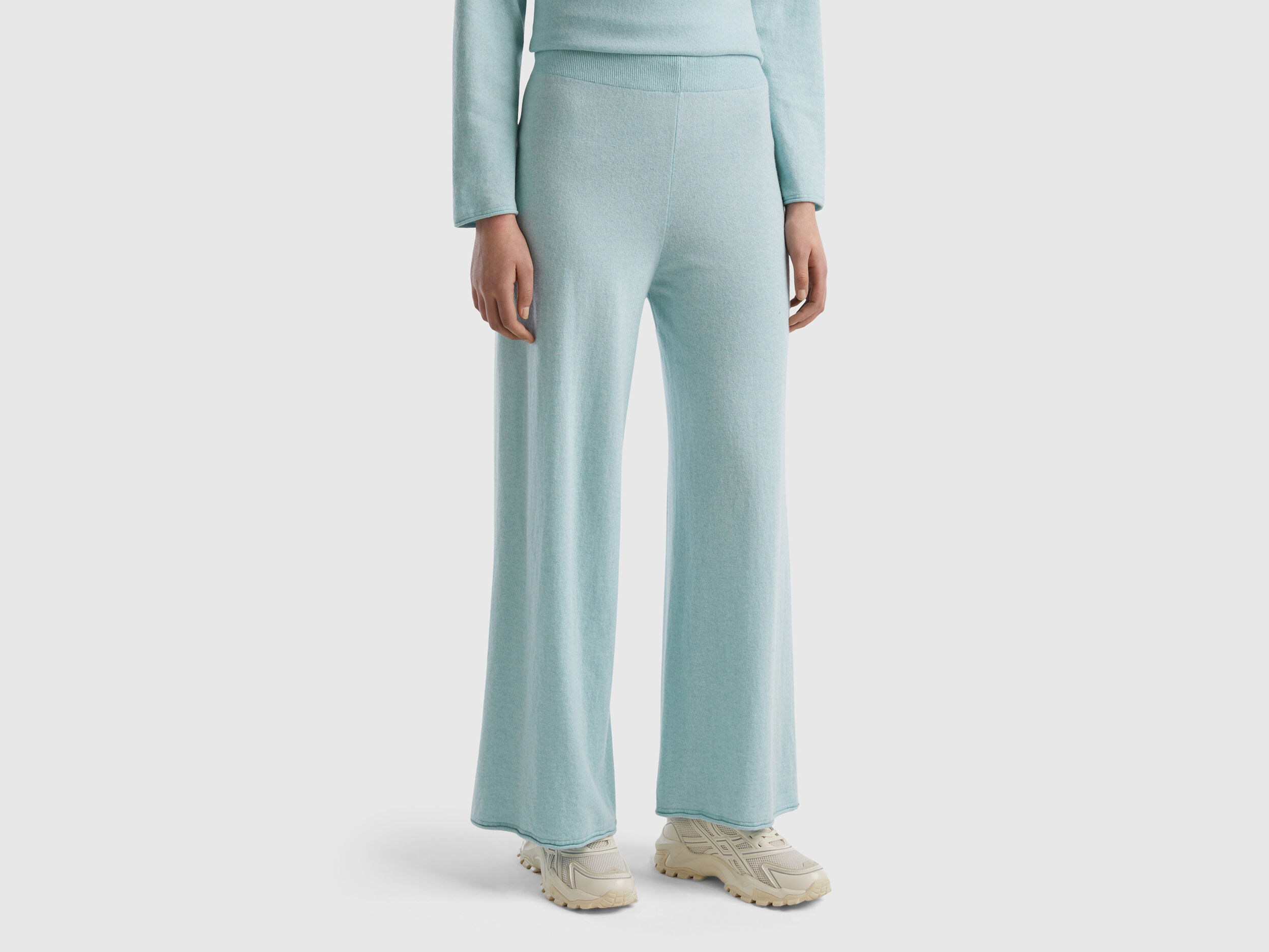 Pantaloni cashmere deals benetton