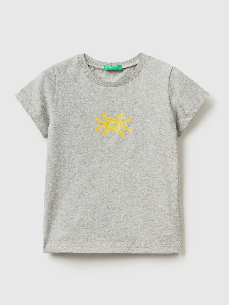 T-Shirt aus Bio-Baumwolle mit Logoprint