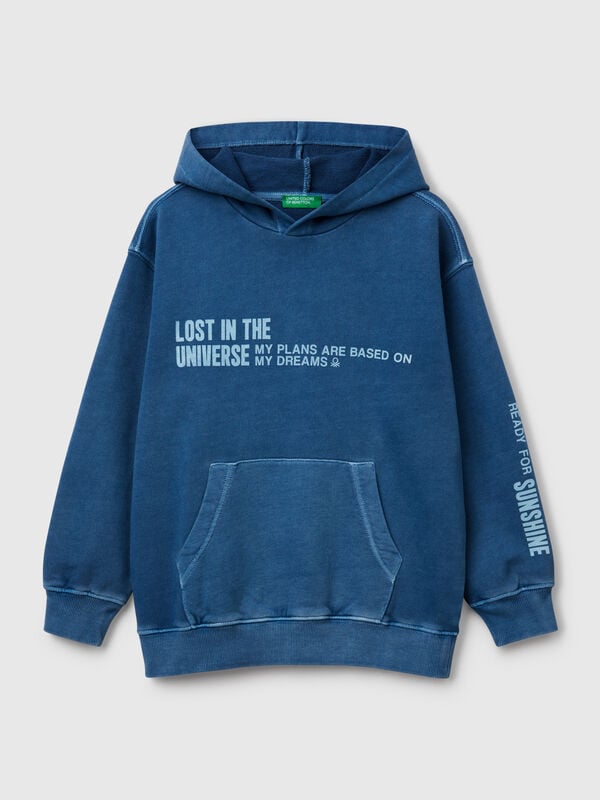 Sweat oversize avec imprimé Garçon