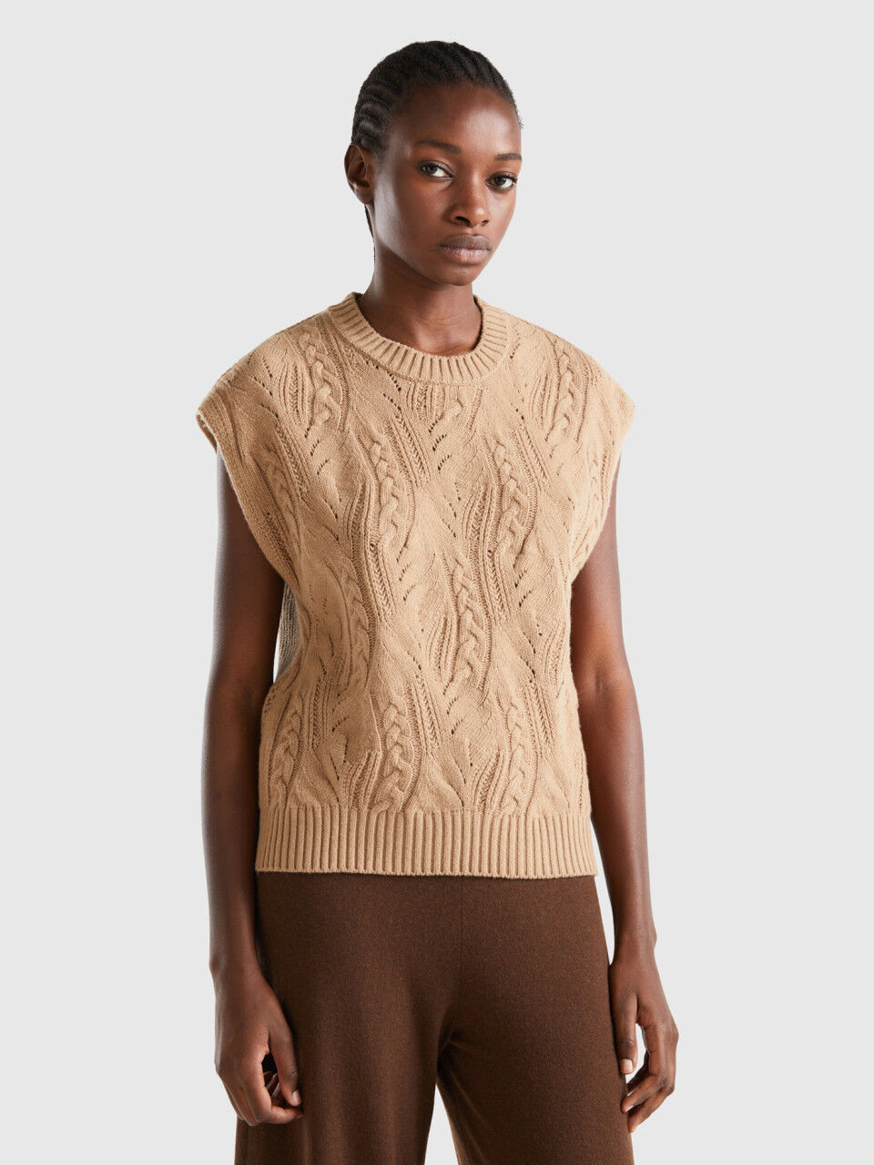 Womens best sale knit vests