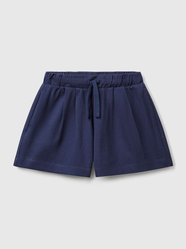 Shorts in puro cotone Bambina