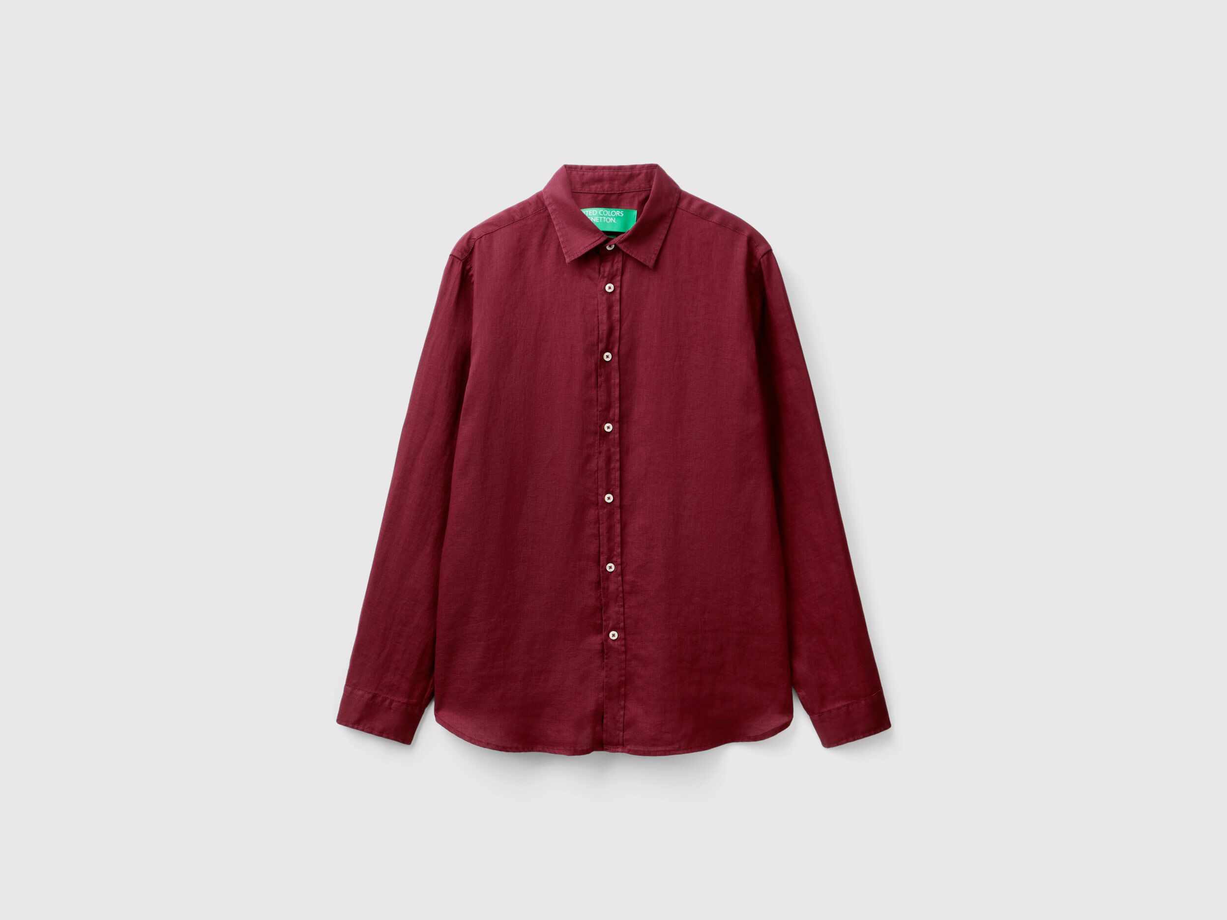 Benetton camicia lino store