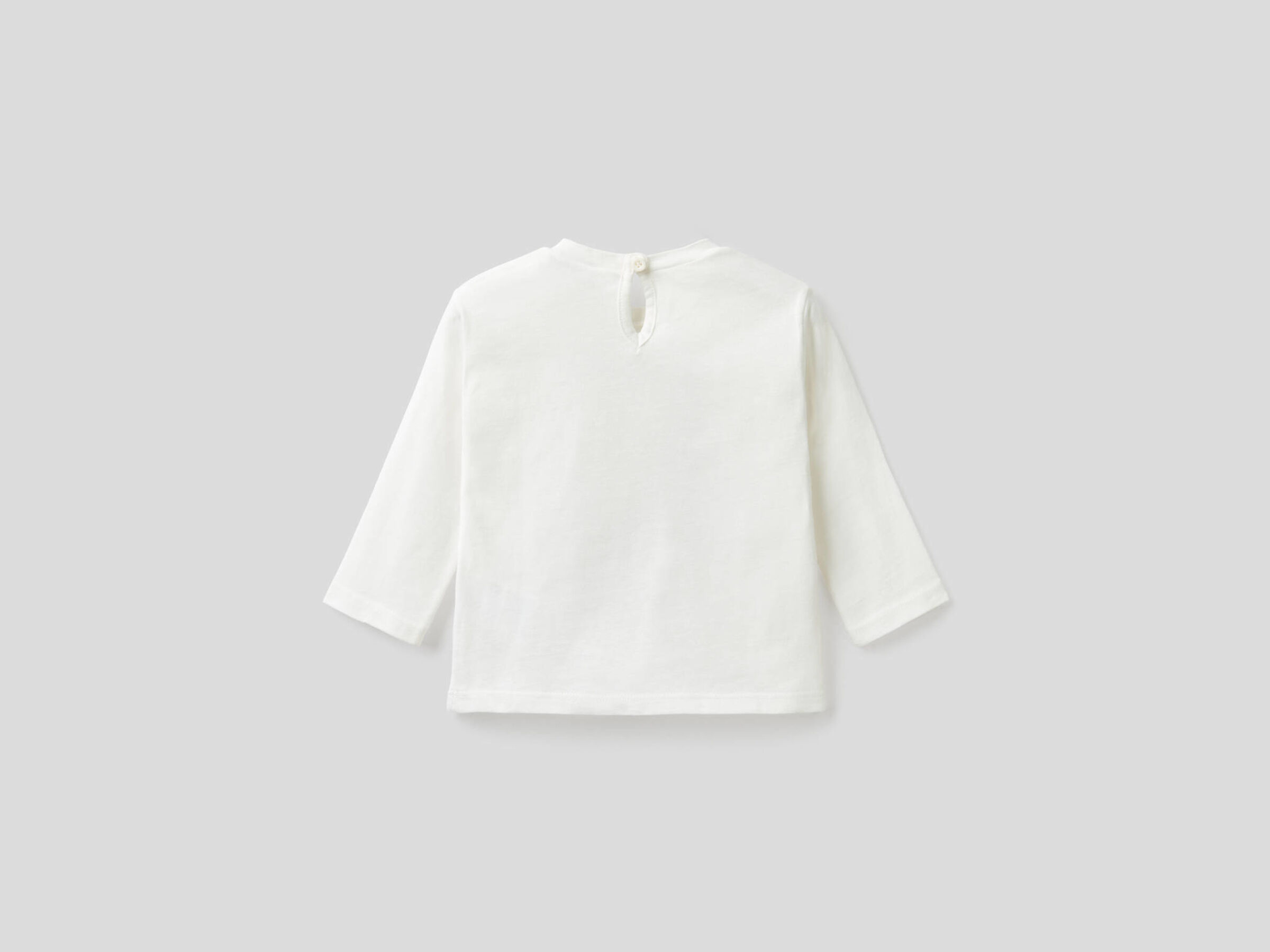 T-Shirt aus reiner Bio-Baumwolle mit langen Ärmeln image number null