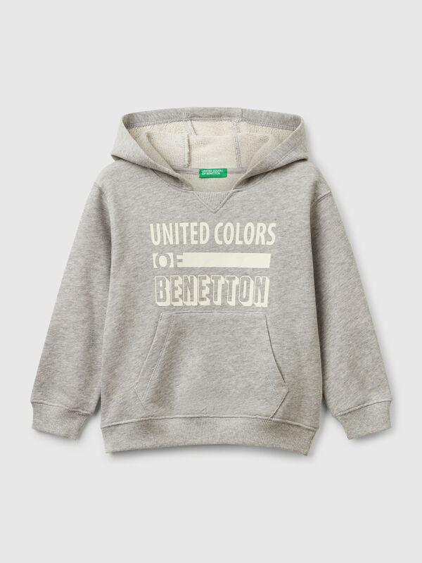 Kapuzenpulli aus 100% Baumwolle Jungen
