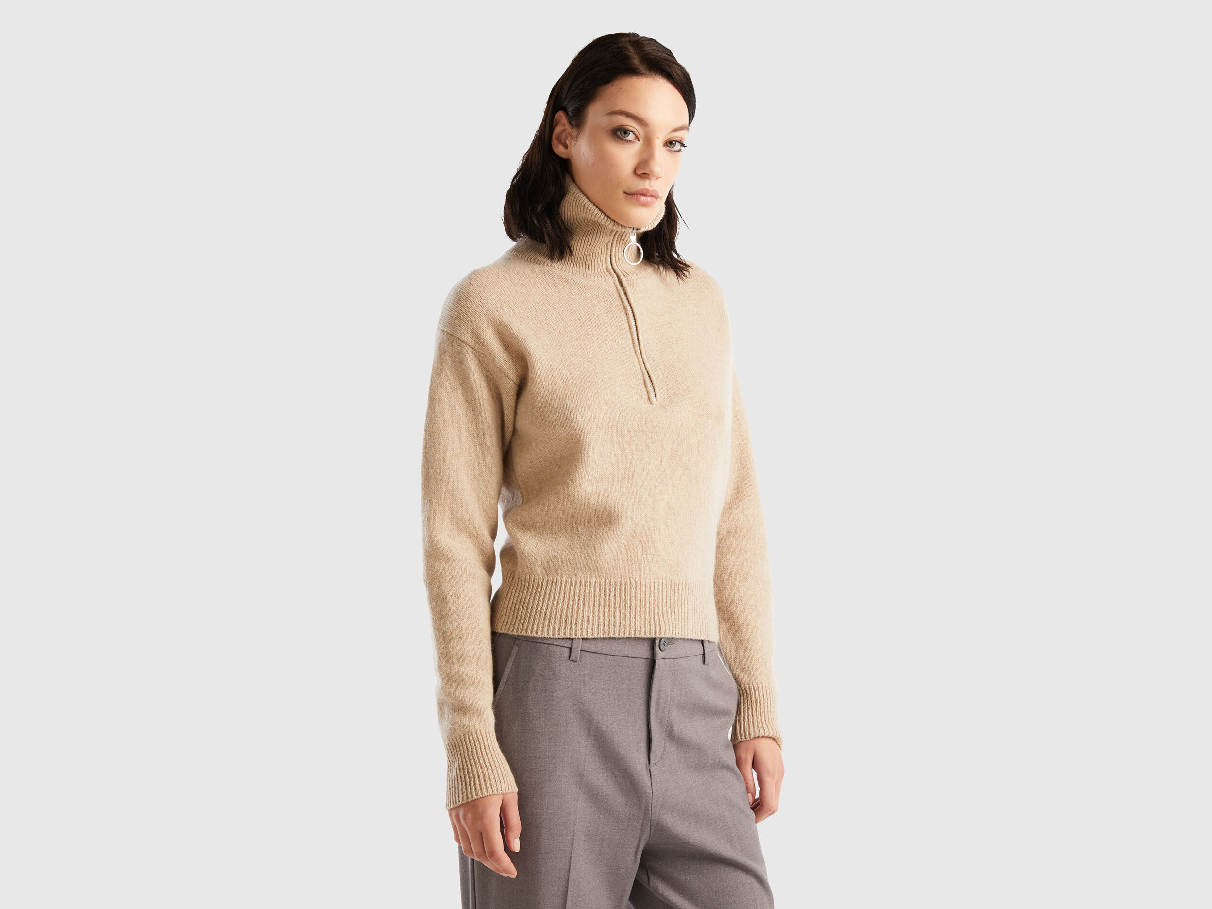 Benetton maglioni collo alto clearance