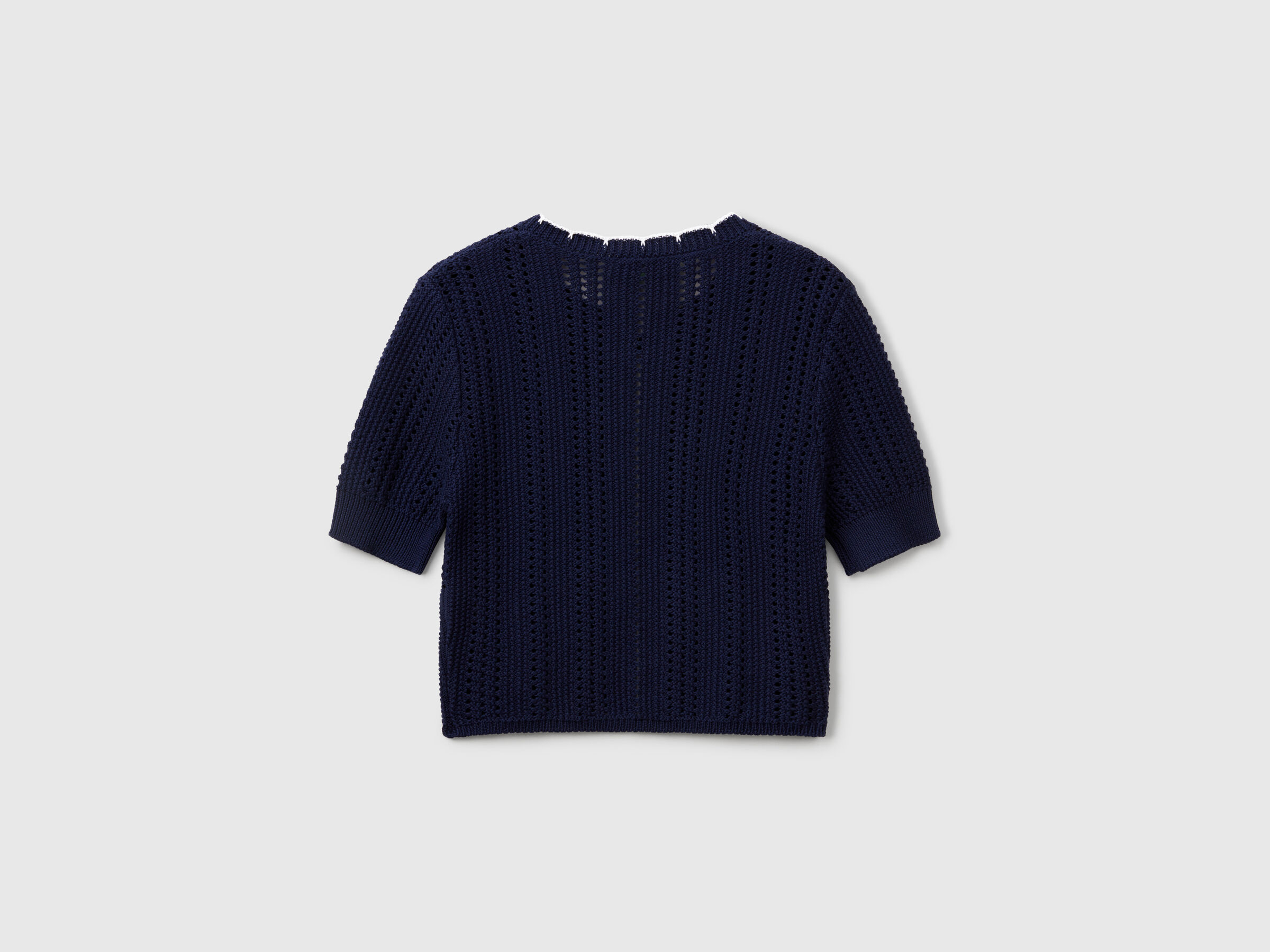 BUTTONED SWEATER H/S Women image number 4