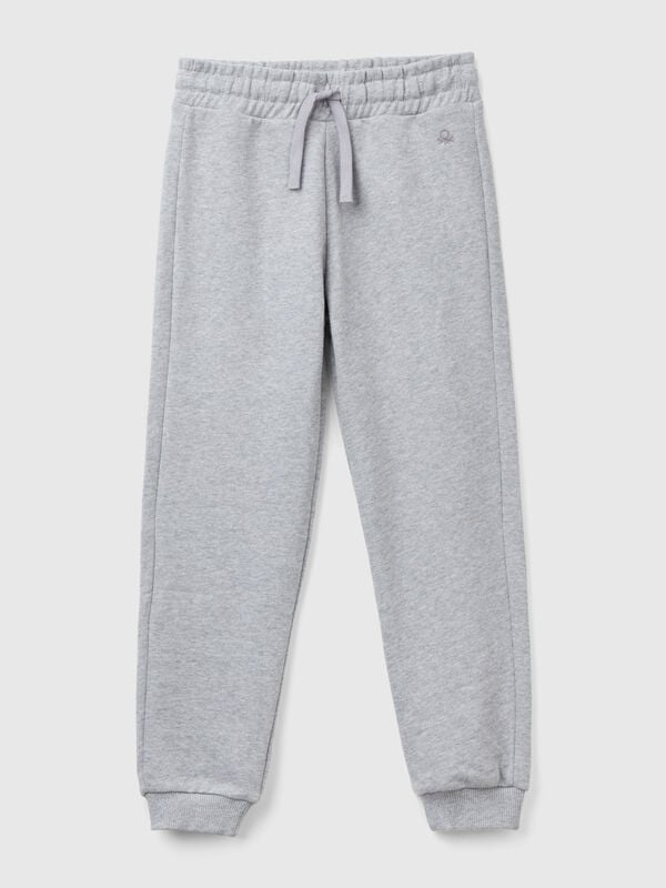 Sweatstoffhose mit Logo Mädchen