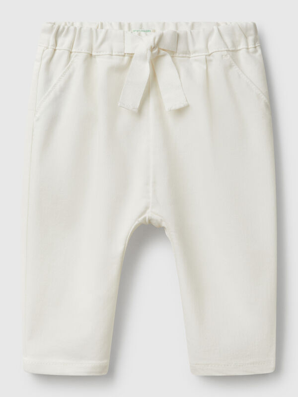 Stretchhose mit Kordelzug Newborn