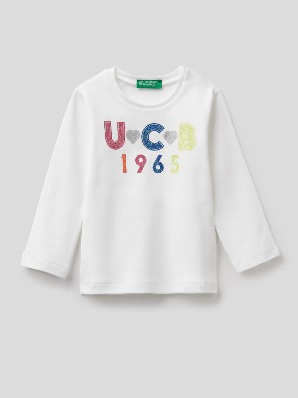 T-shirt manches longues en coton bio image number 1