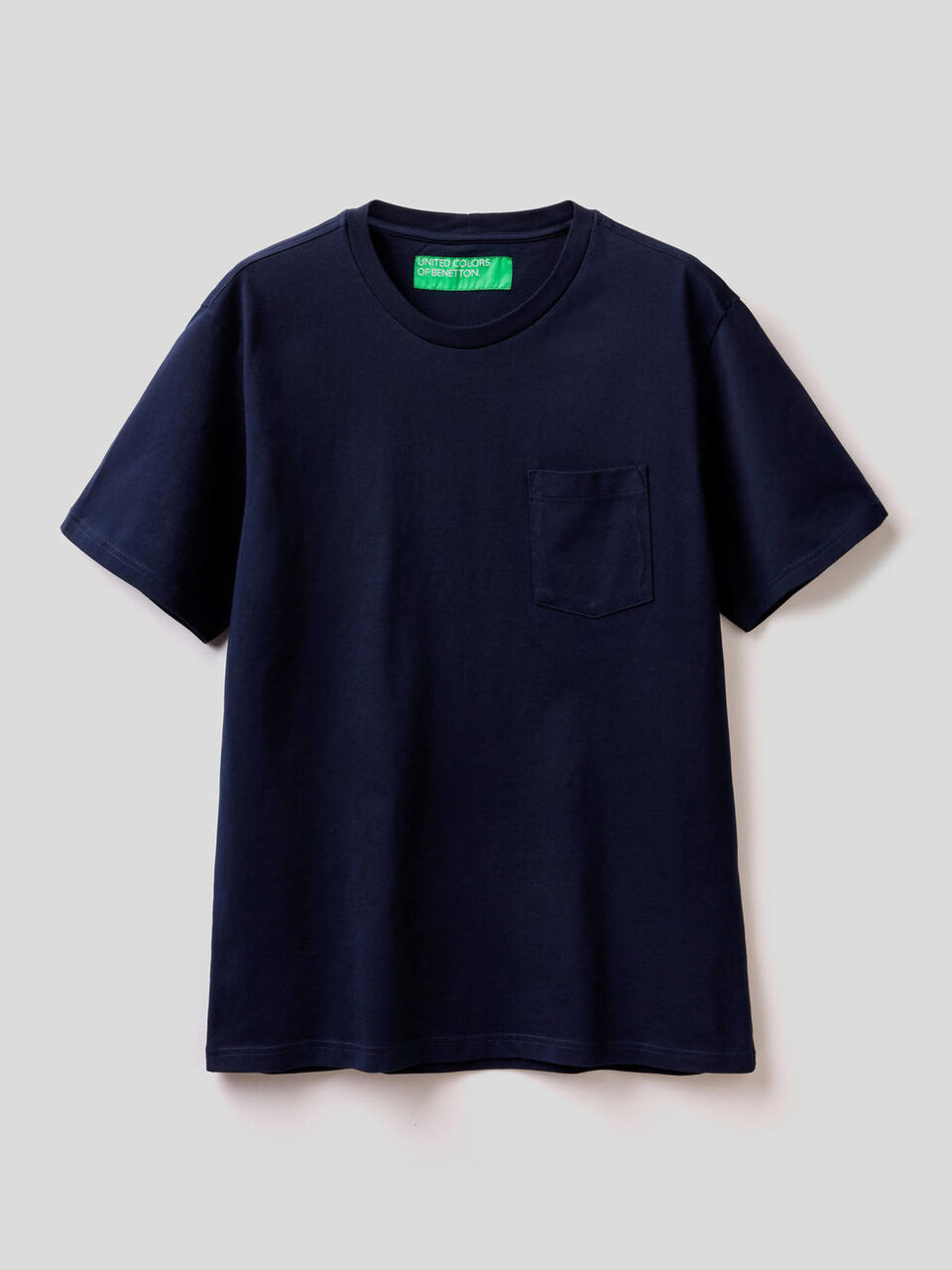 T-shirt 100% coton avec pochette image number 1
