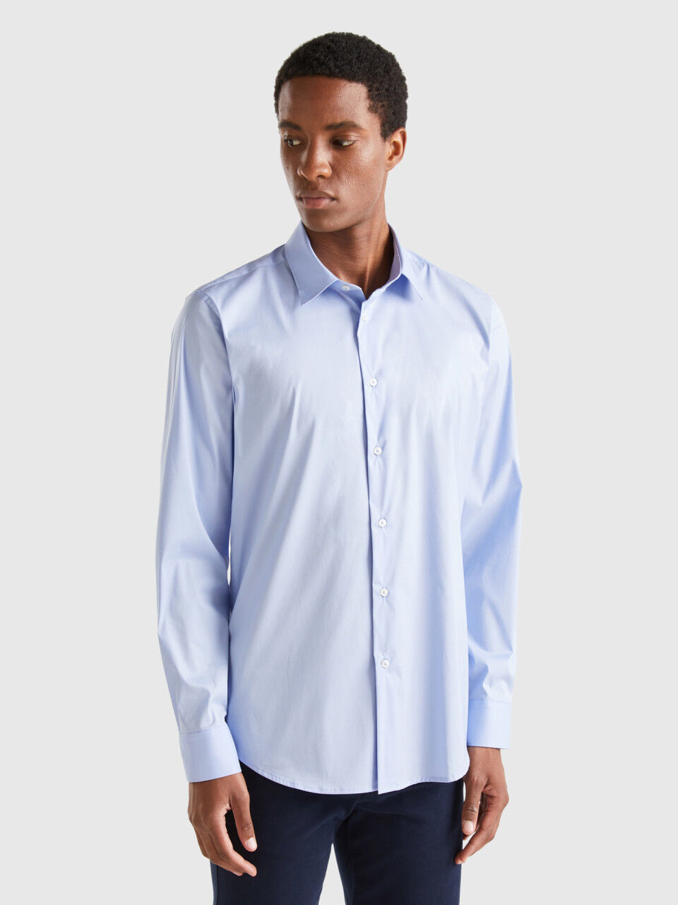 Chemise unie on sale homme