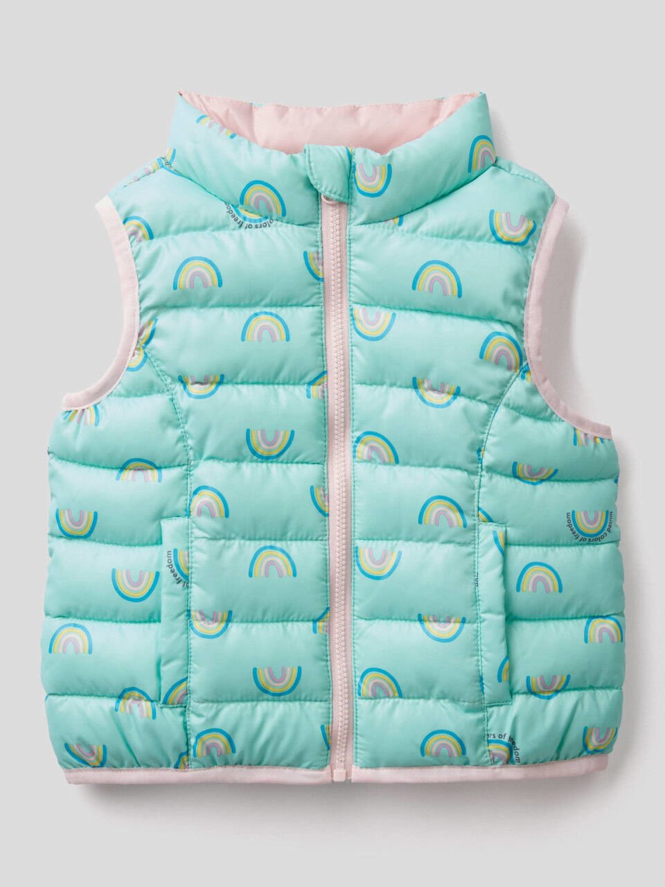 Doudounes Sans Manches Bebe Fille Collection 21 Benetton