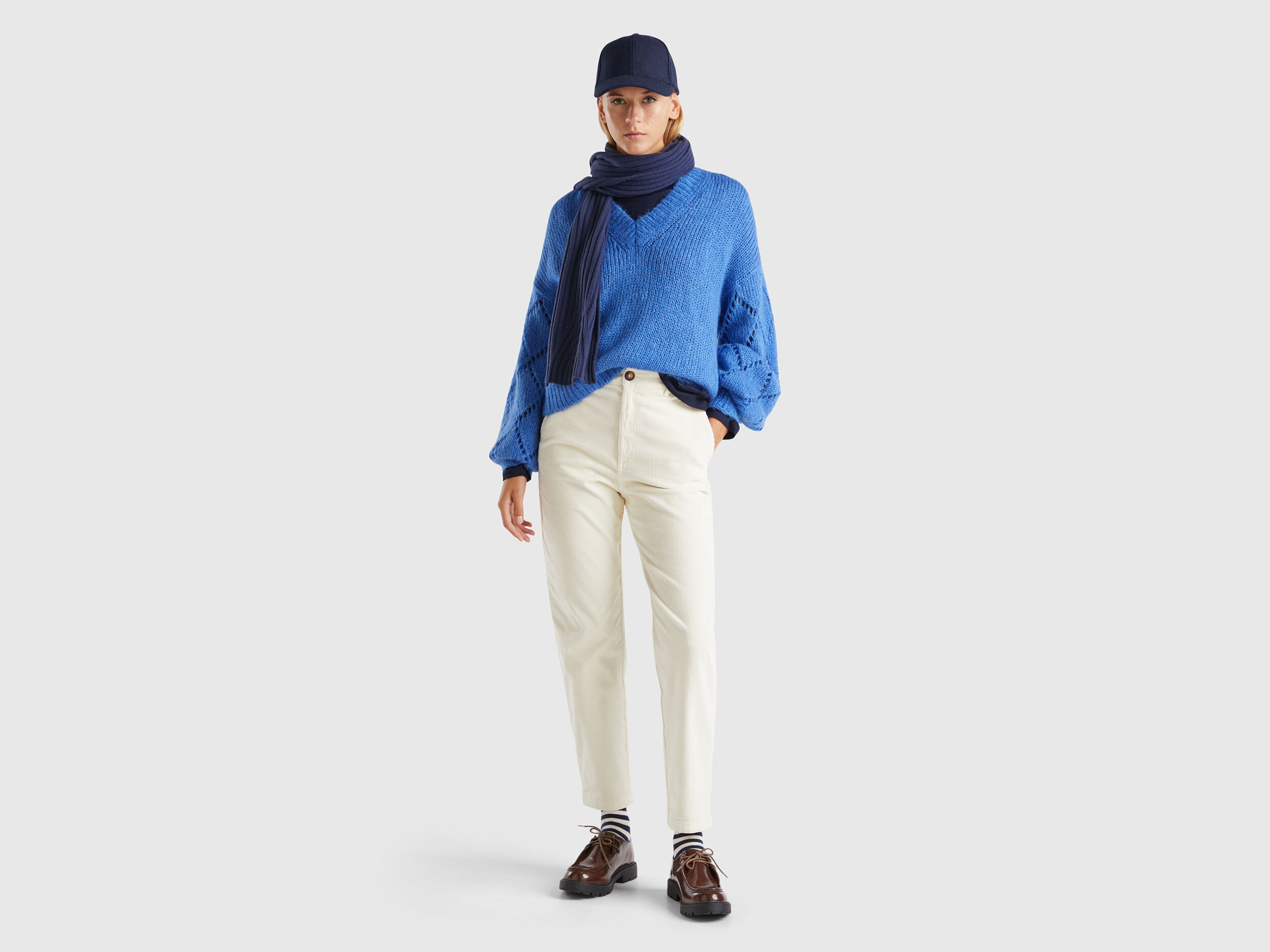 Pantaloni velluto a coste benetton new arrivals