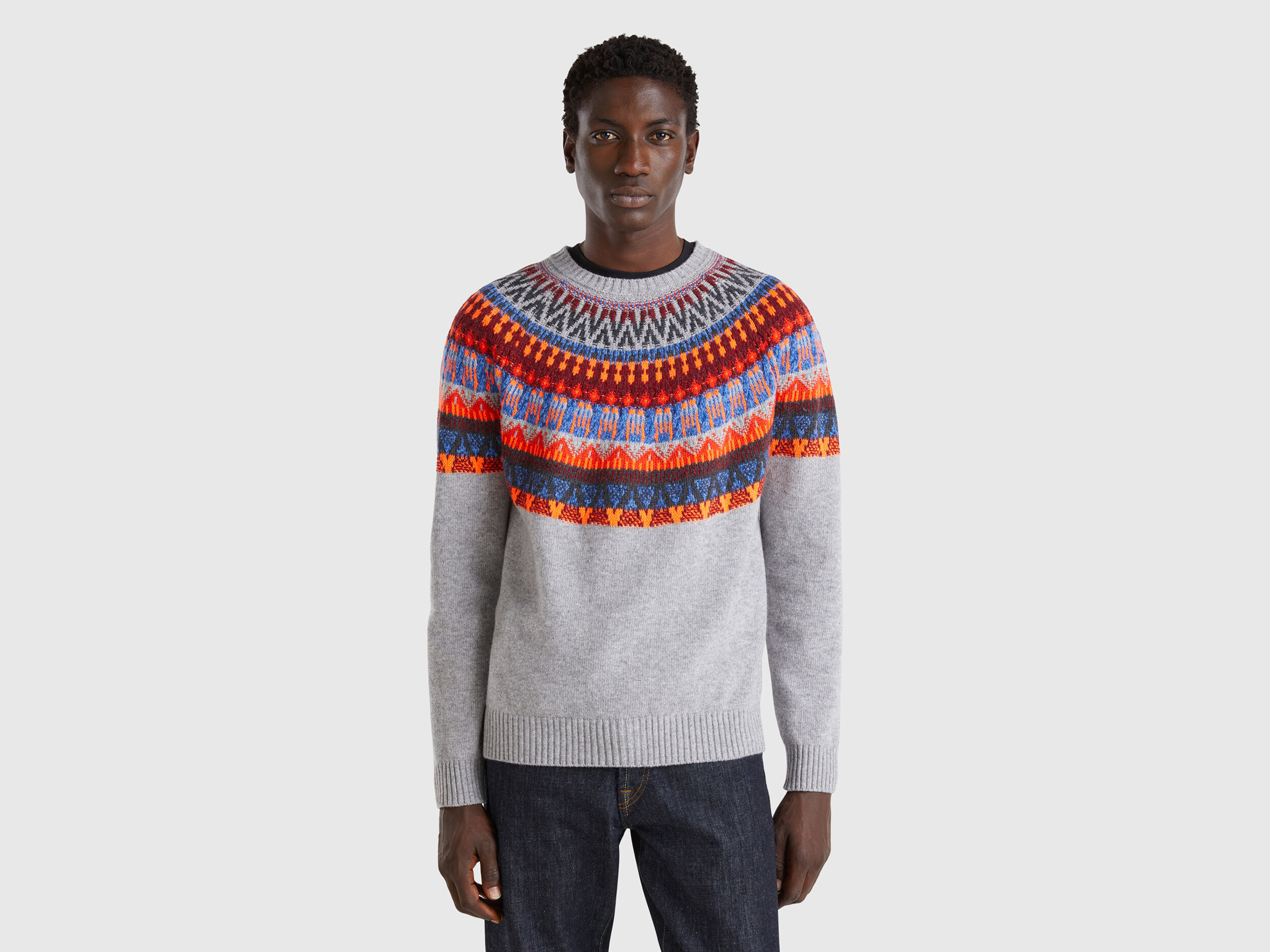 Maglioni Uomo Pullover Maglie Girocollo o Collo Alto