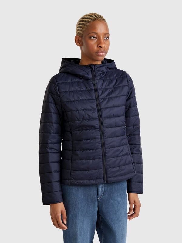Sleeveless slim fit jacket with padding Women