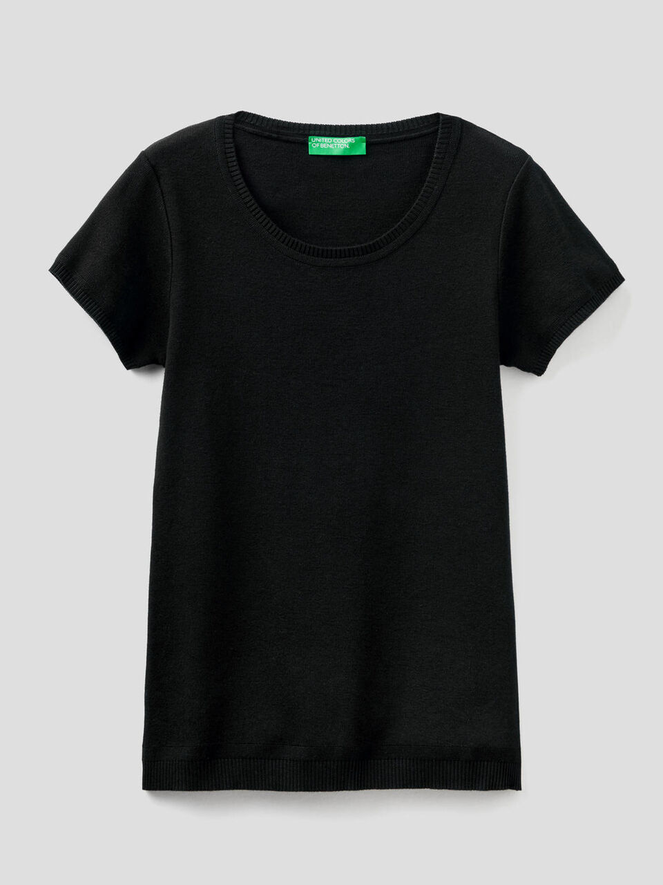 Maglia a manica corta in 100% cotone image number 1