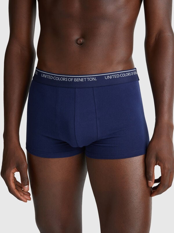 Boxer en coton extensible Homme