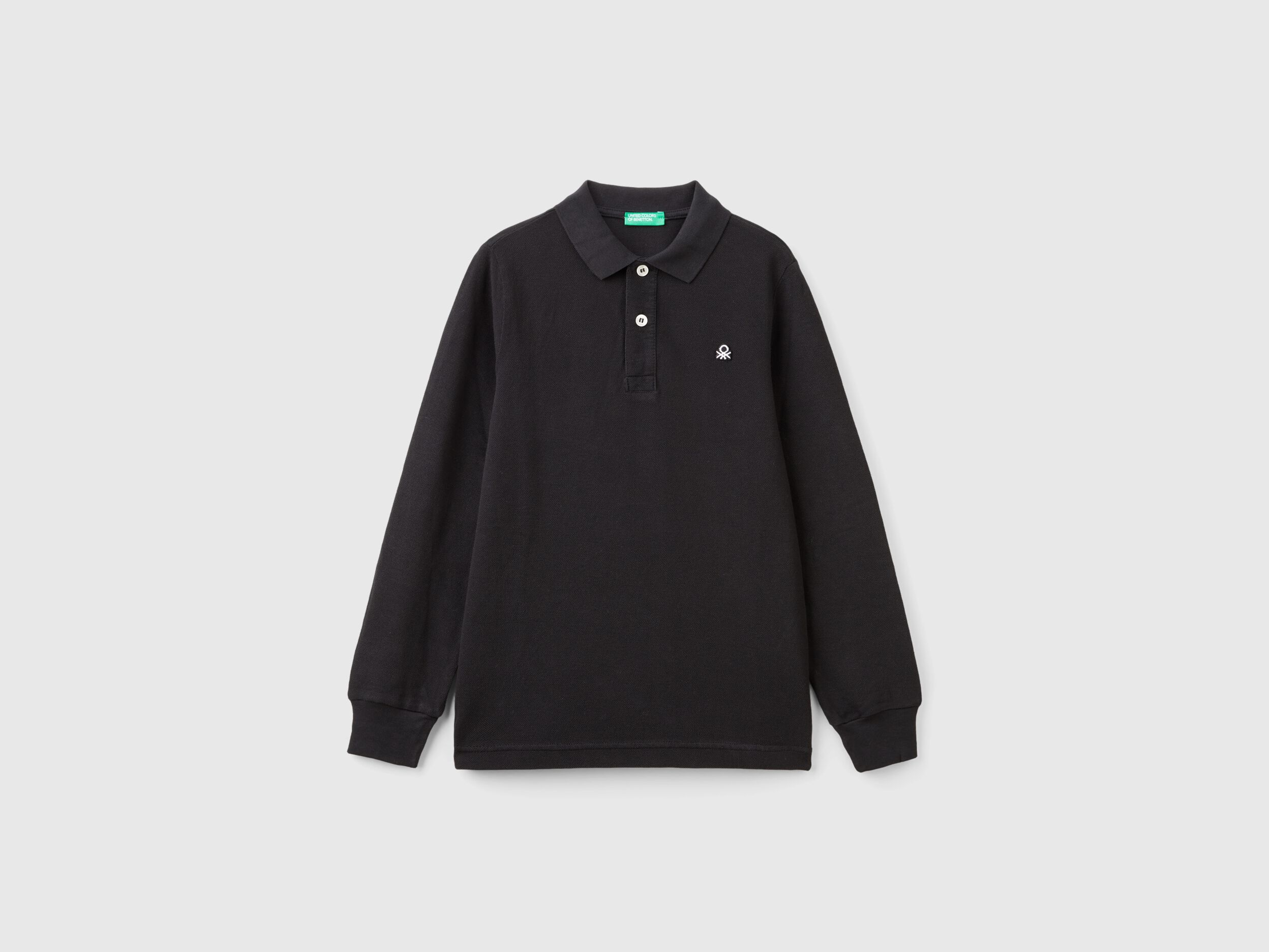 Polo manica lunga benetton on sale