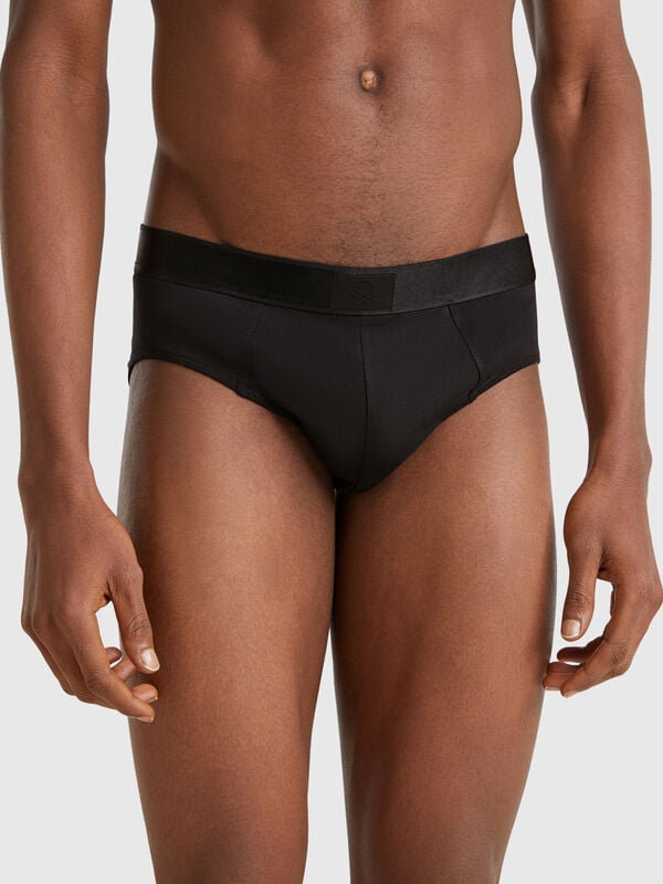 Slip aus Baumwollmischung Herren