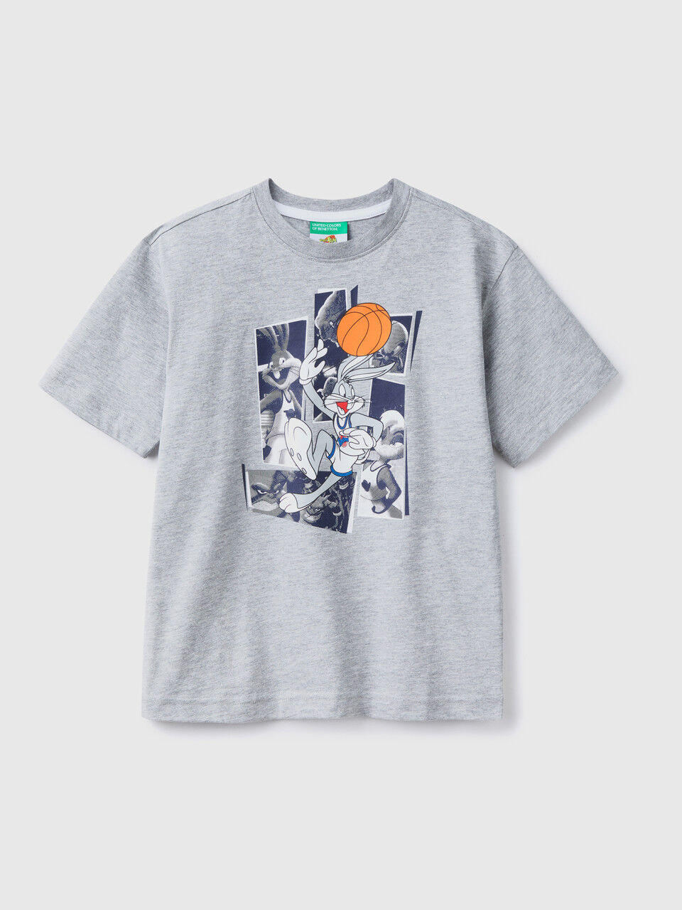 T-shirt Space Jam con stampa fotografica