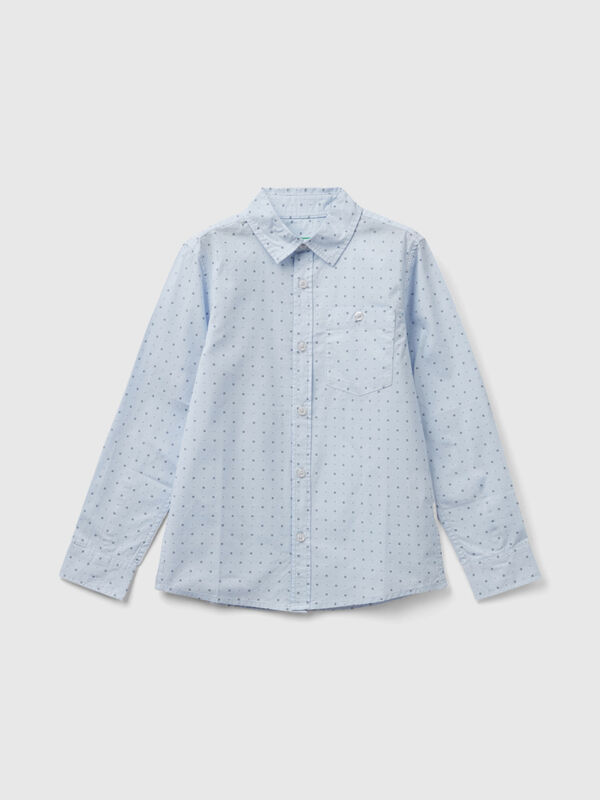 Micro pattern shirt Junior Boy
