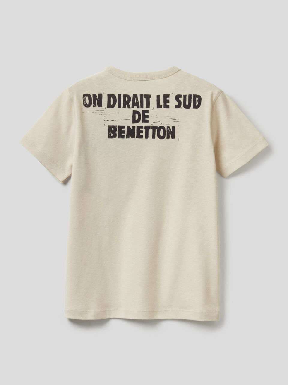 T-shirt con slogan stampato image number 2